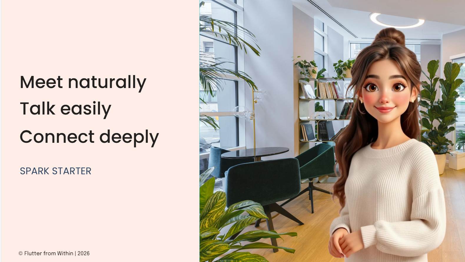 Spark Starter — Meet naturally, talk easily, connect deeply